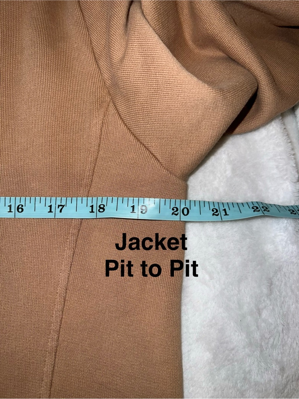 Frank & Eileen Dublin Blazer Catherine Sweatpants Set M Camel Triple Fleece - Picture 12 of 15